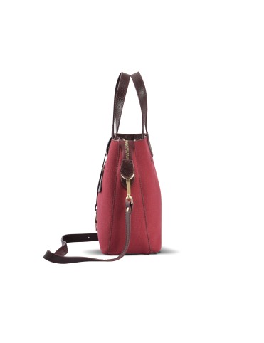 VONAJU DARK RED DAILY CARRYALL BAG